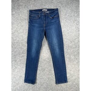 Levis Jeans Women's Size 31‎ Slimming Skinny Blue Stretch Denim Jeans